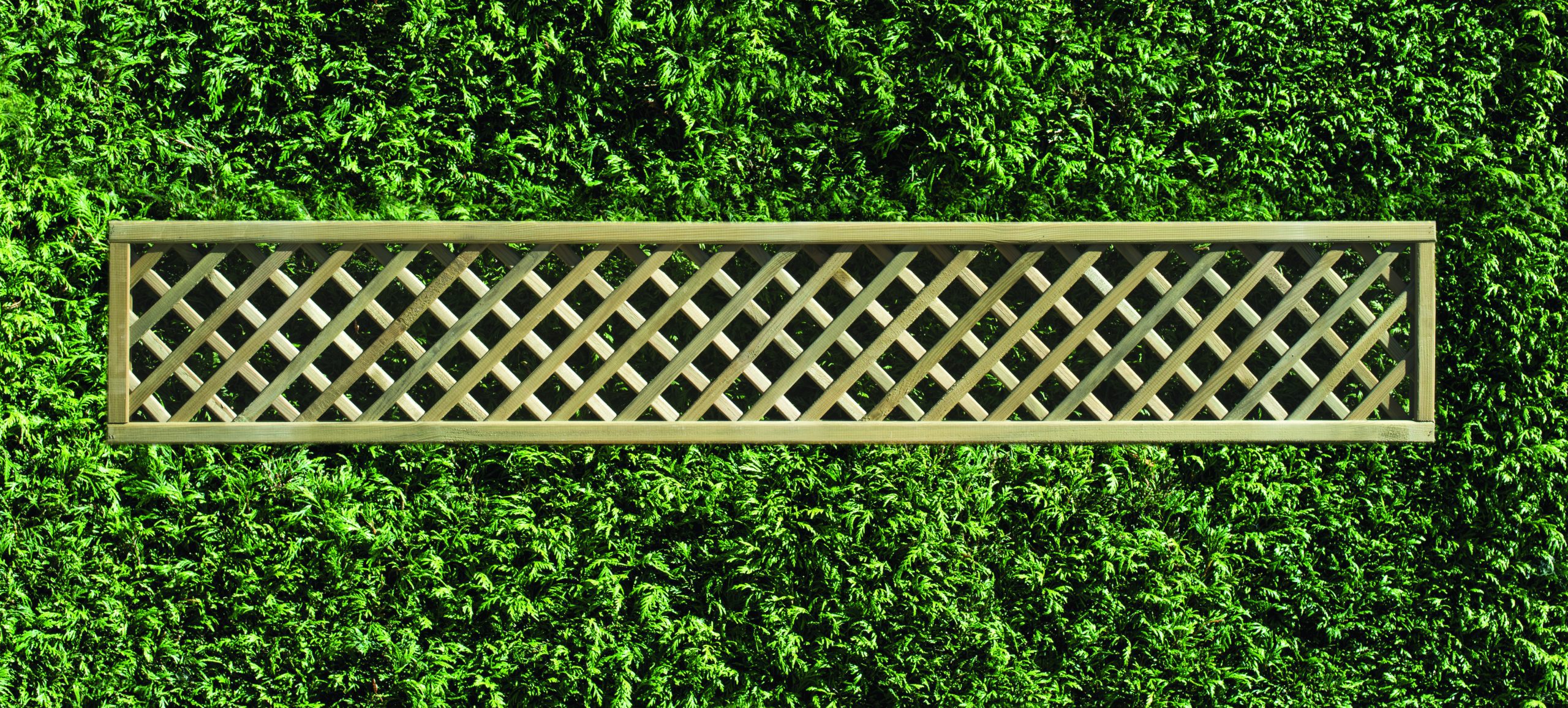 Rectangle Diamond Lattice Fence Panel