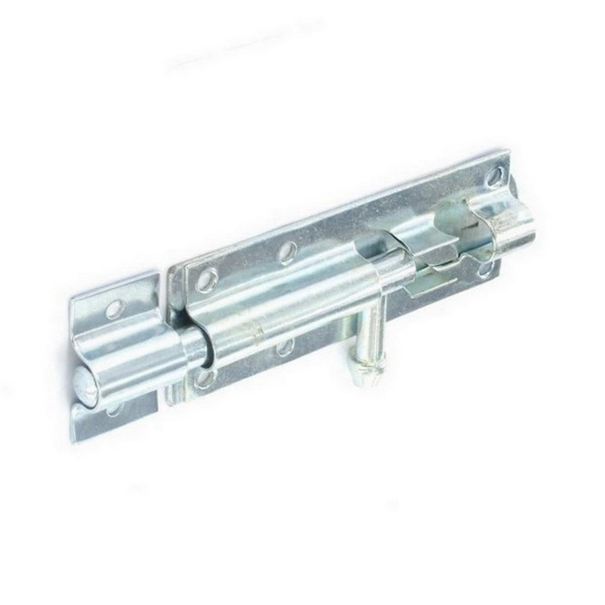 Tower Bolt Black Zinc Plated