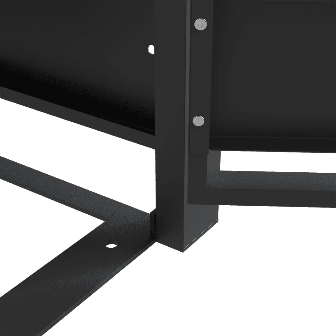 Single Bin Storage with Planter – Charcoal - Image 6