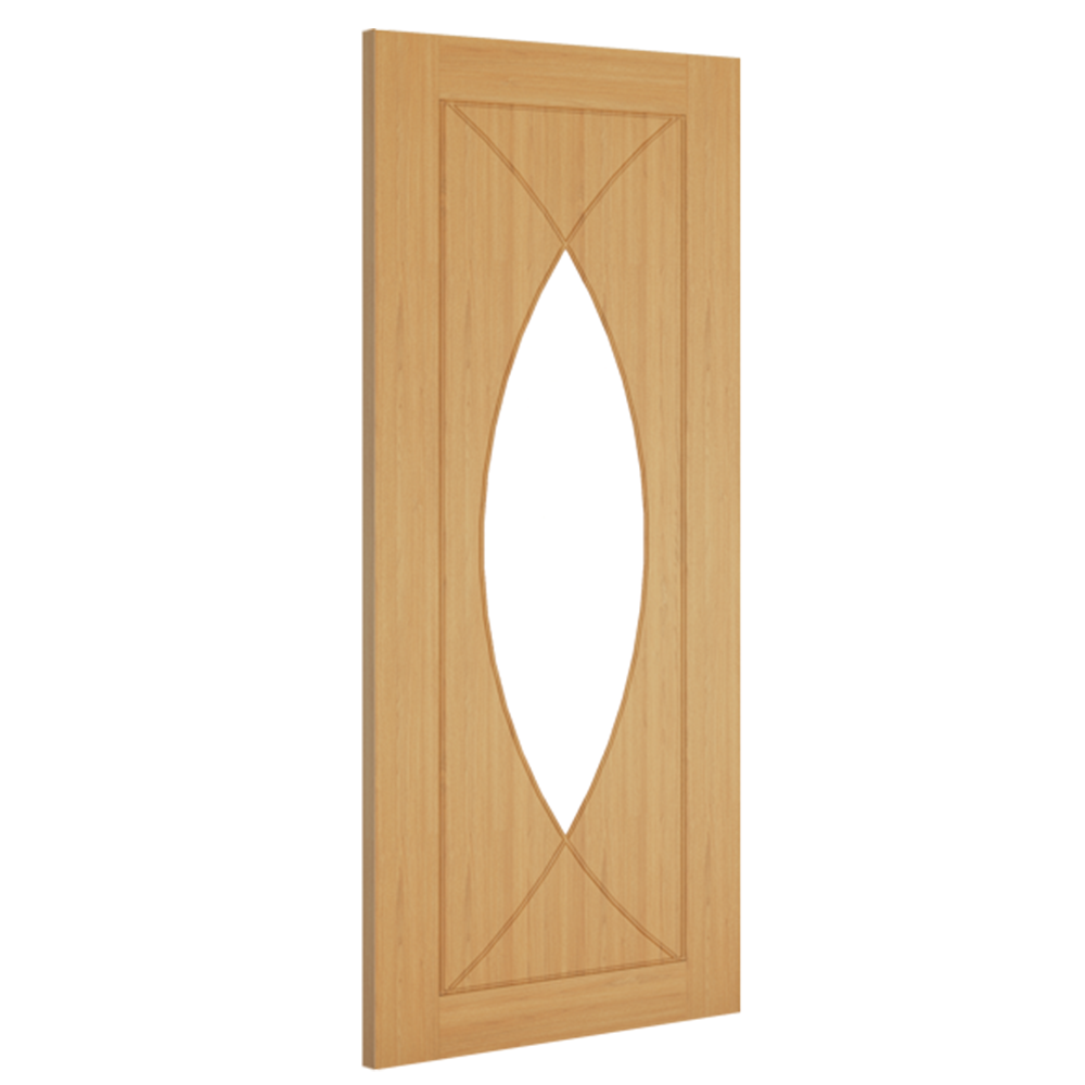 Deanta Amalfi Prefinished Oak Glazed Door - Image 2
