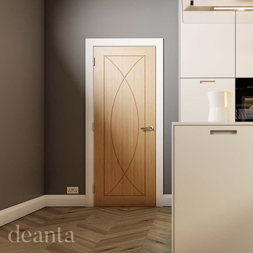 Deanta Amalfi Prefinished Oak Door - Image 4